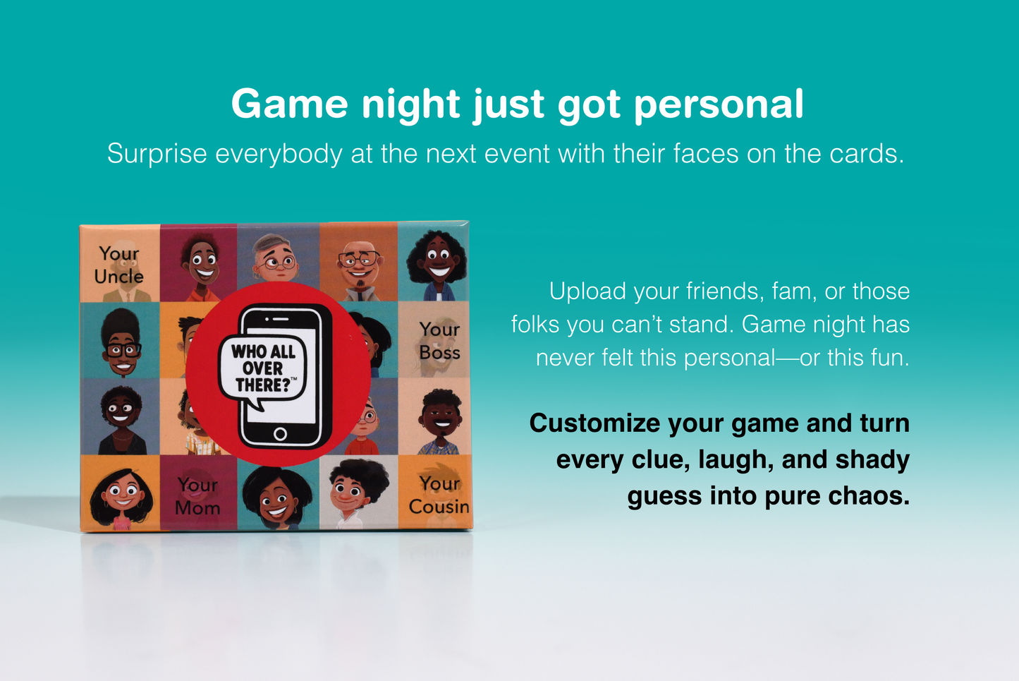 "Who All Over There?" Game