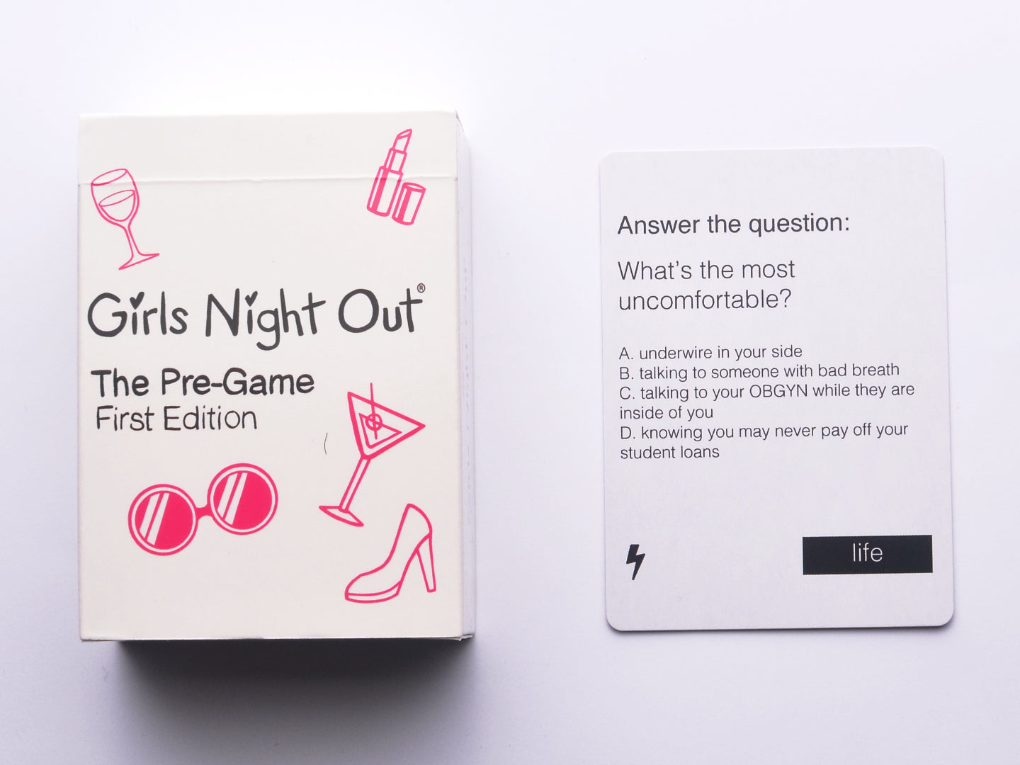 Picture of Girls Night Out game and cards